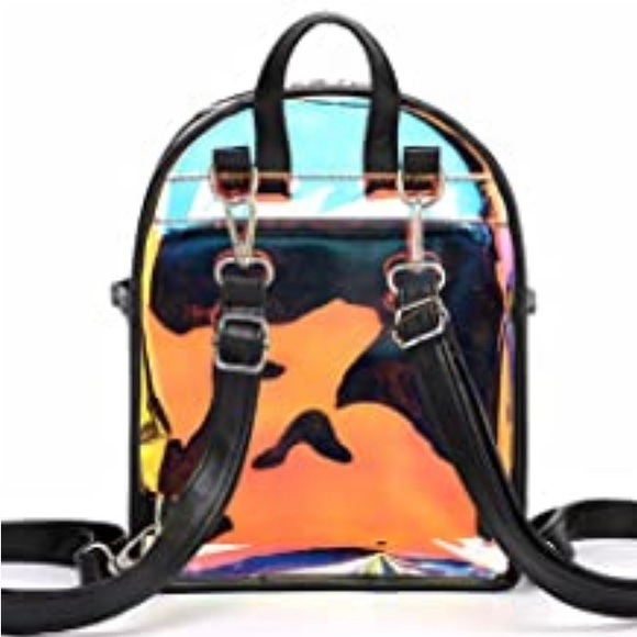 Iridescent mini backpack - Picture 4 of 5